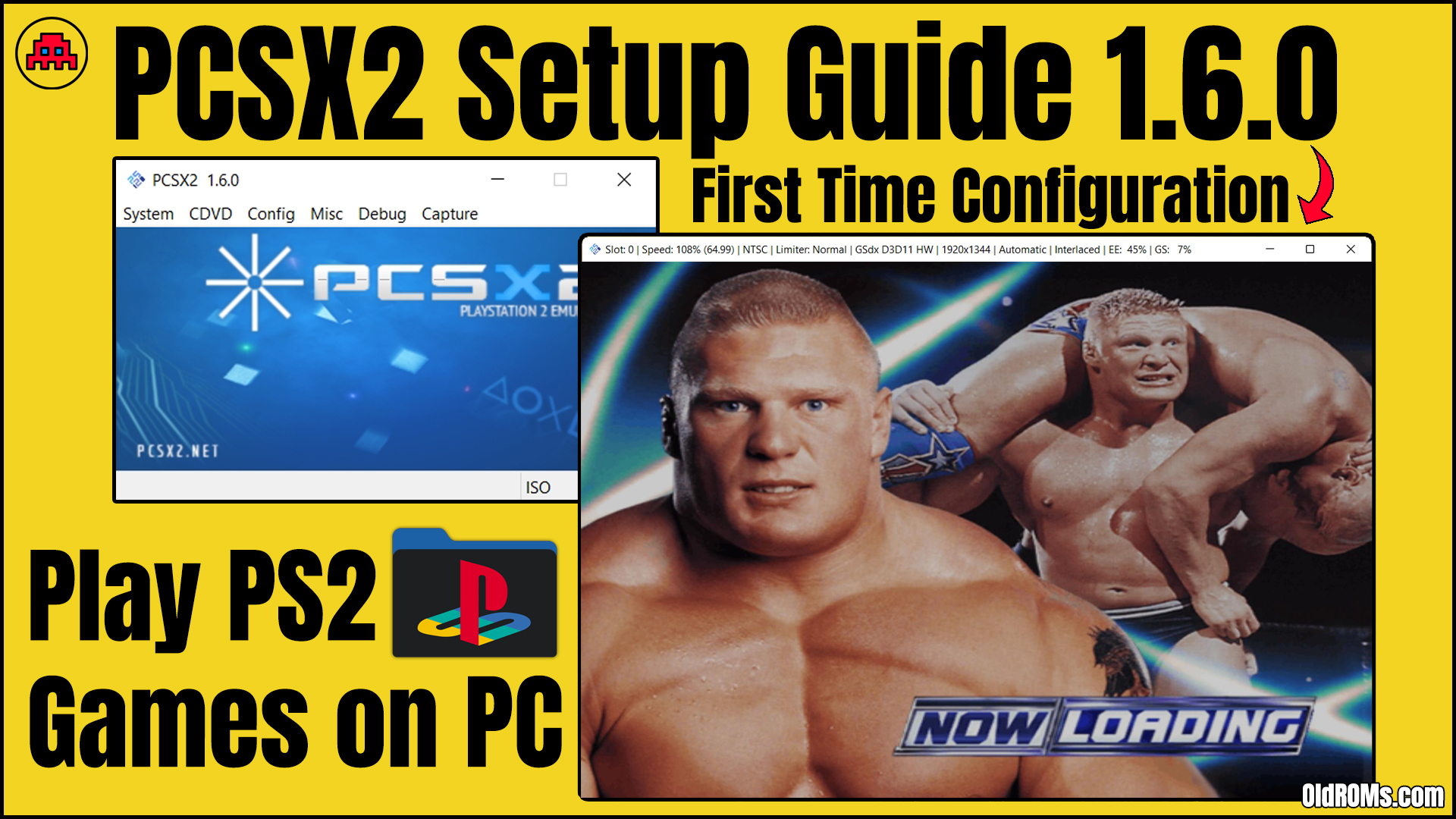 PCSX2 Setup Guide 1.6.0 First Time Configuration