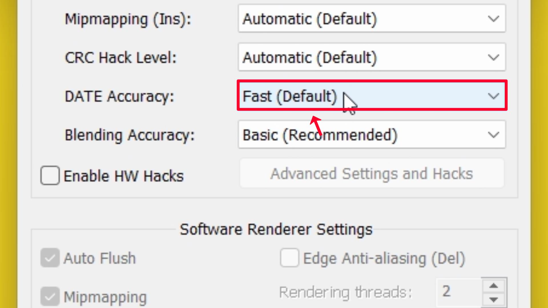 Step 57 DATE Accuracy Fast Default.