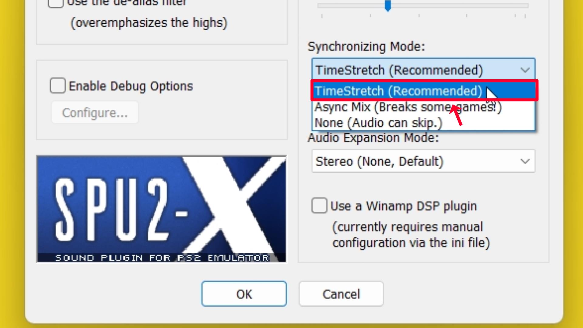 Step 69 Synchronizing Mode TimeStretch Recommended.