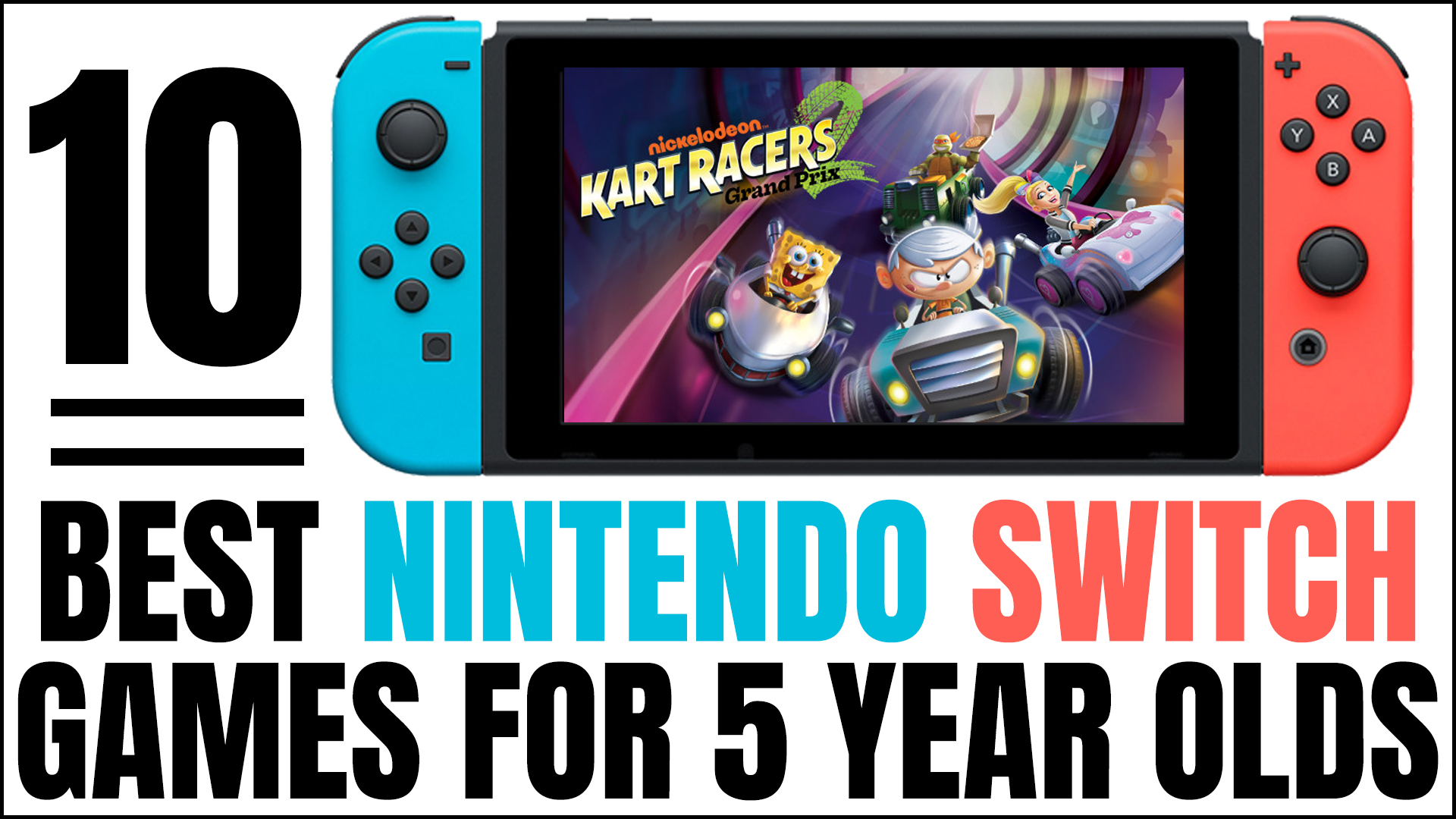 Best Nintendo Switch Games For 5 Year Olds