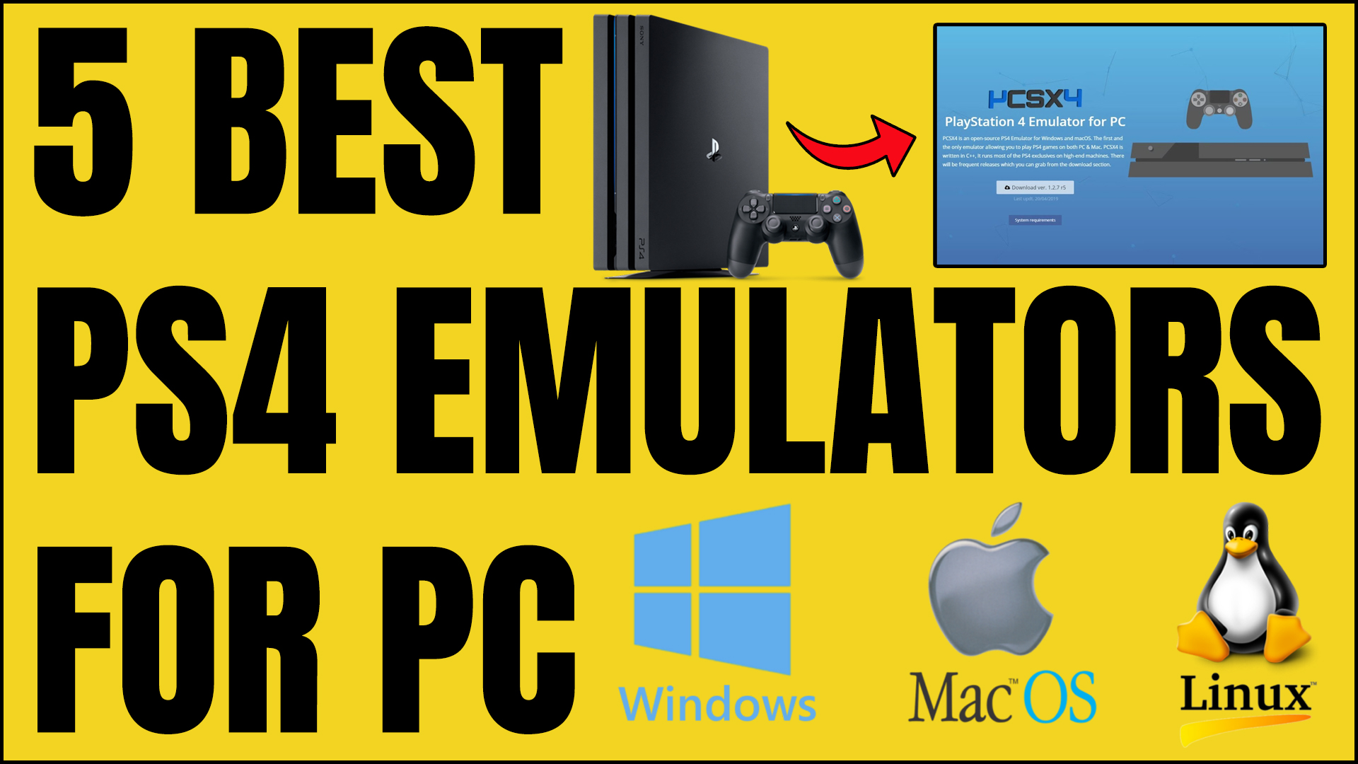 5 Best PS4 Emulators For PC/Windows