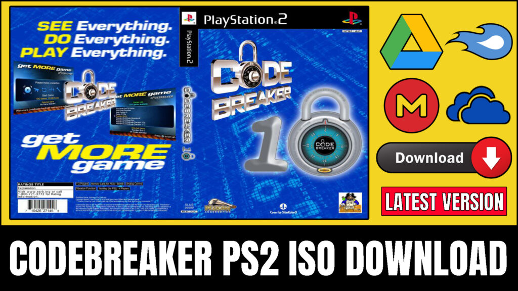 CodeBreaker PS2 ISO Download