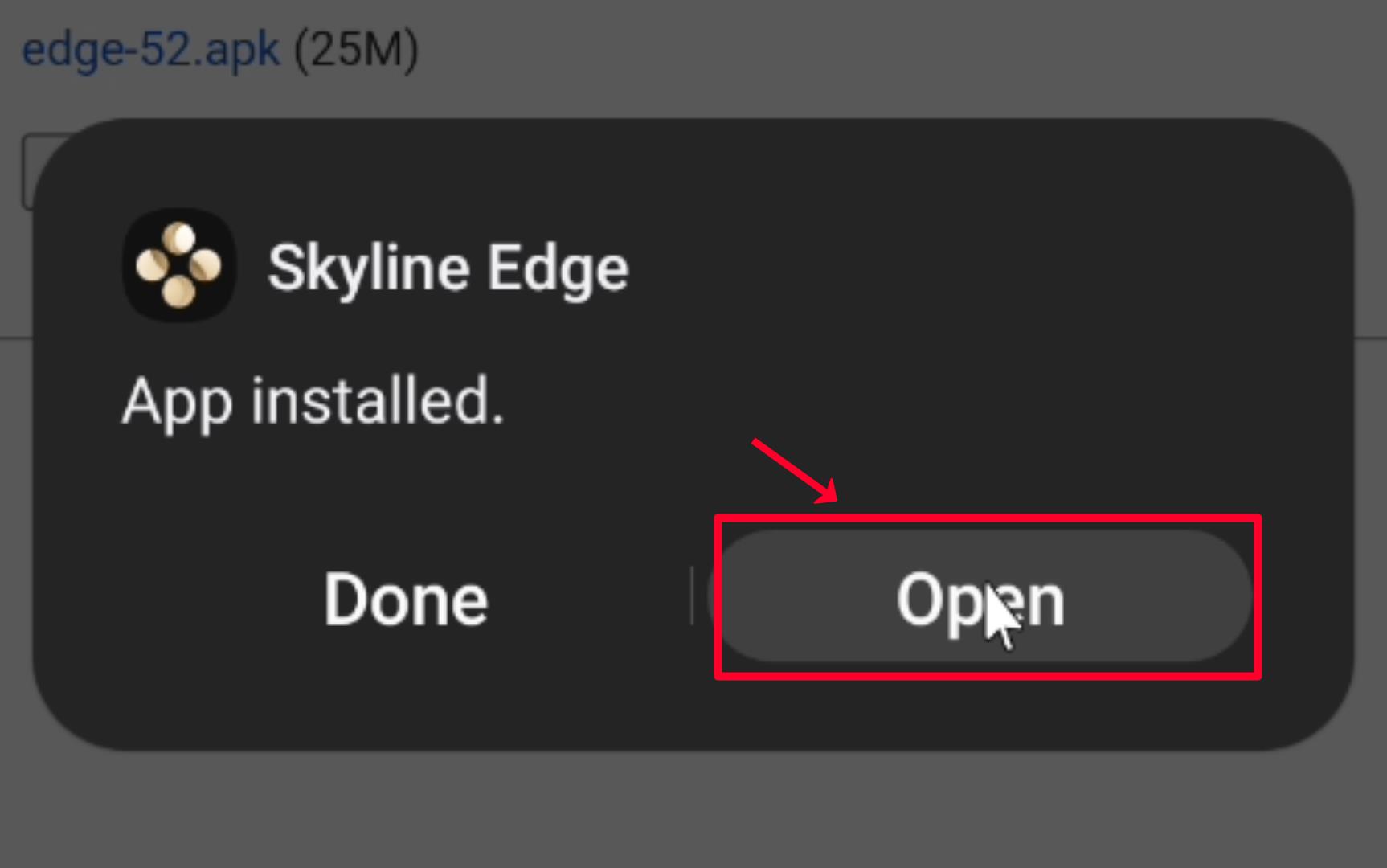 How To Install Skyline Edge Emulator on Android Step 2