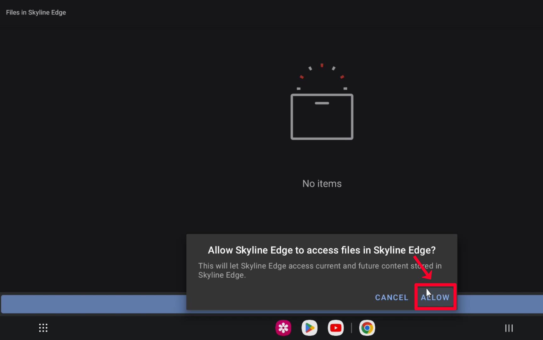 How To Install Skyline Edge Emulator on Android Step 6