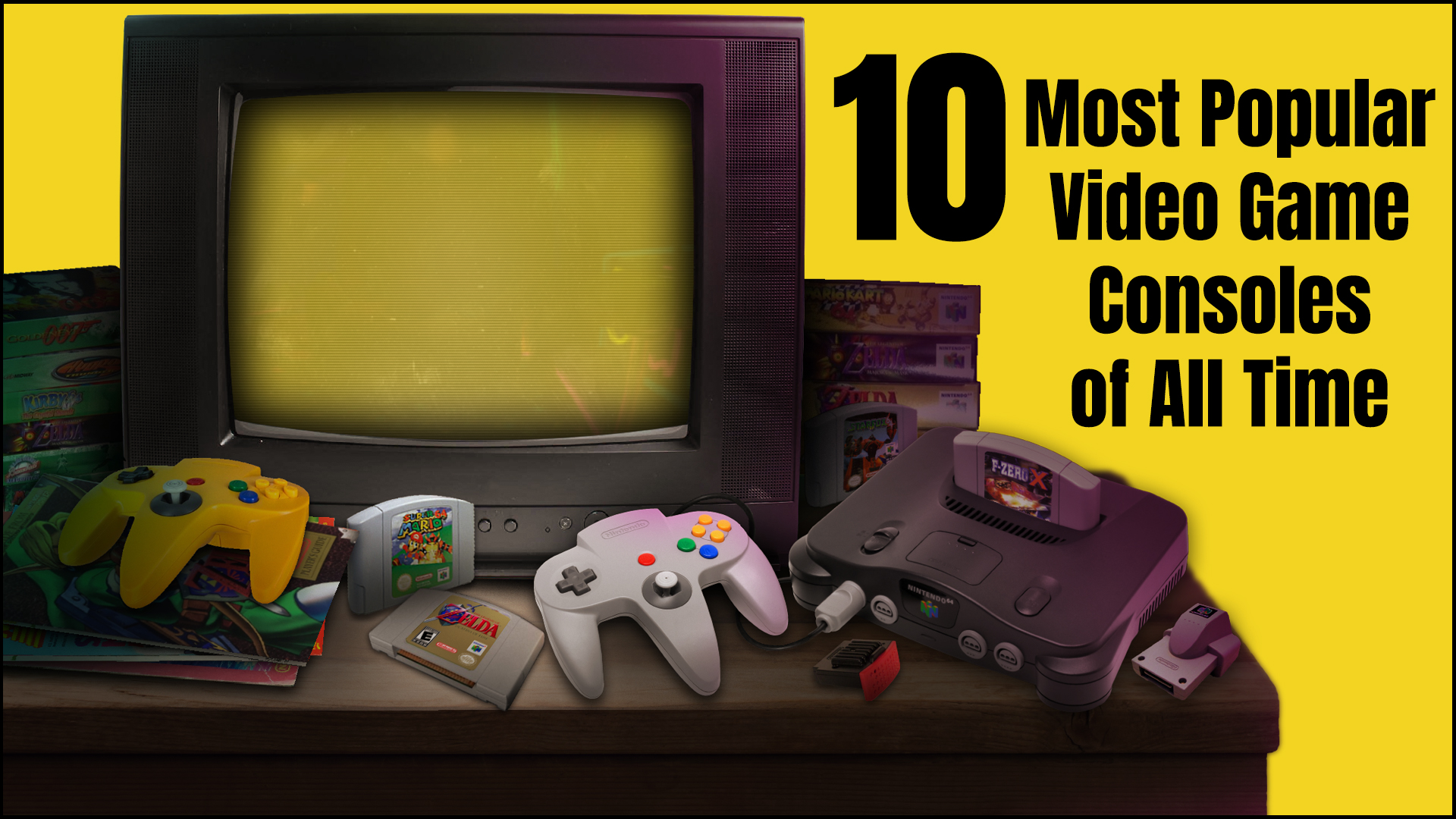 10 Most Popular Video Game Consoles of All Time