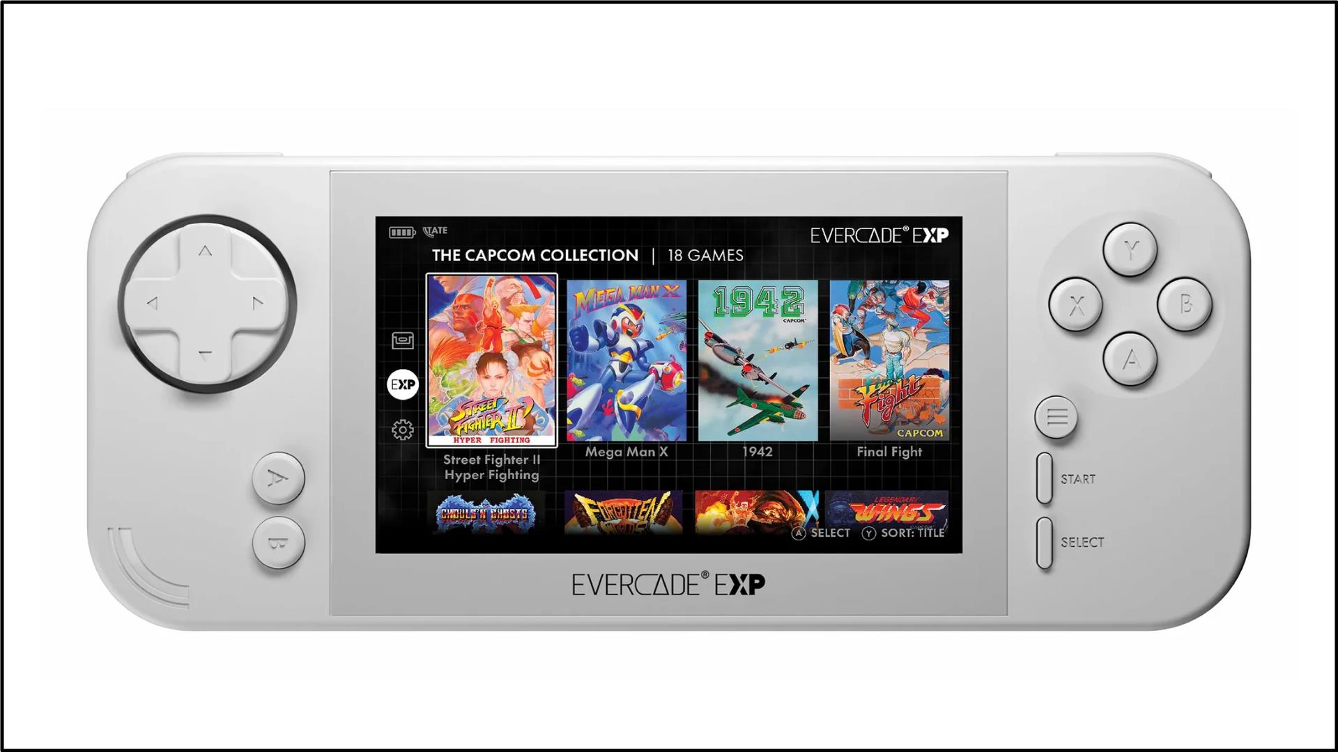 Evercade EXP best handheld video game consoles 
