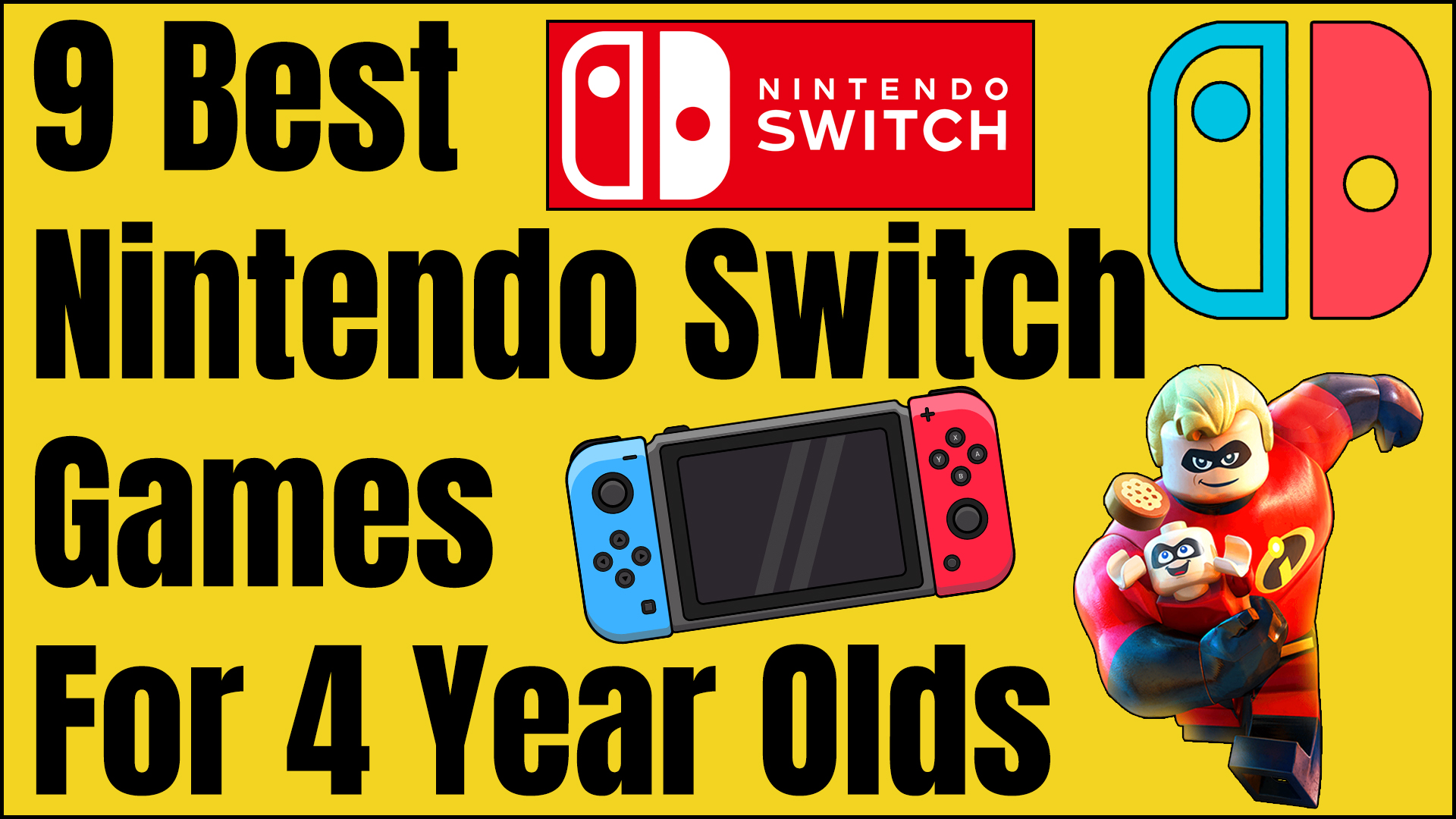 9 Best Nintendo Switch Games For 4 Year Olds