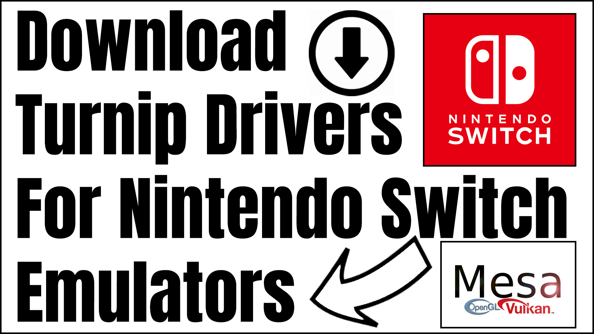 Download Turnip Drivers For Nintendo Switch Emulators