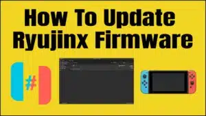 How To Update Ryujinx Firmware