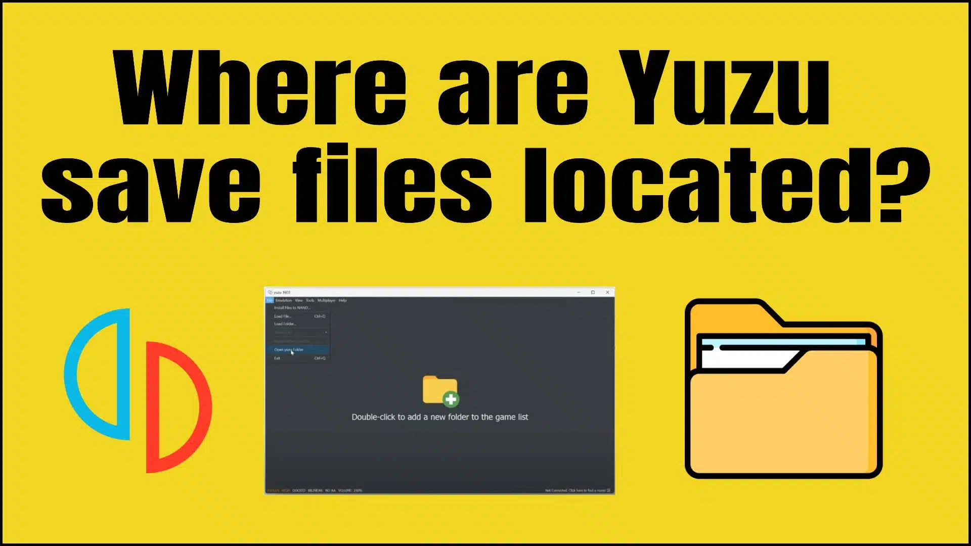 Where are Yuzu save files located