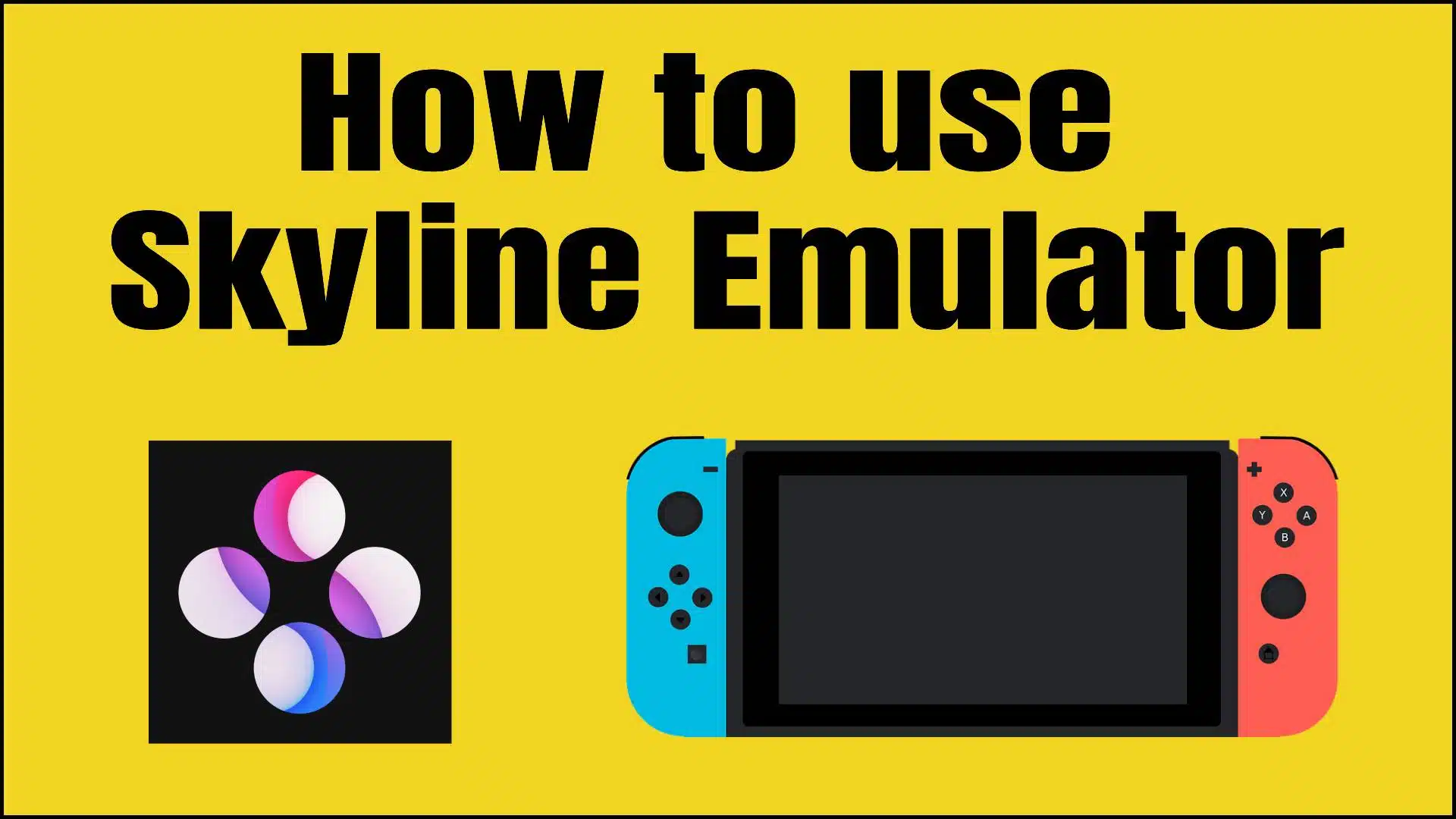 How to use Skyline Emulator